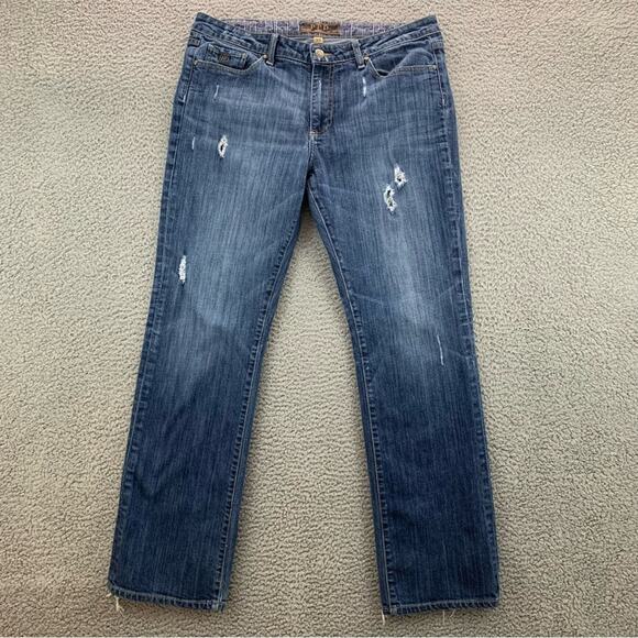 PPD Paige Premium Denim Doheny Straight Leg Blue Men's Jeans - Size: 36 - Picture 1 of 14